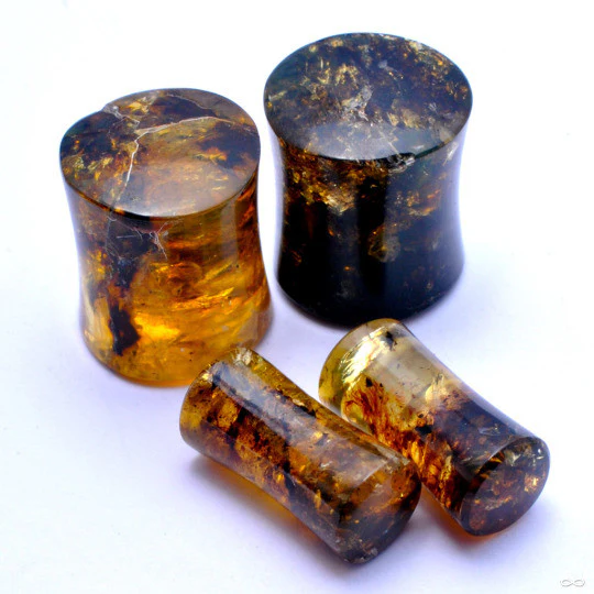 Chiapas Amber Plugs from Diablo Organics - Image 3