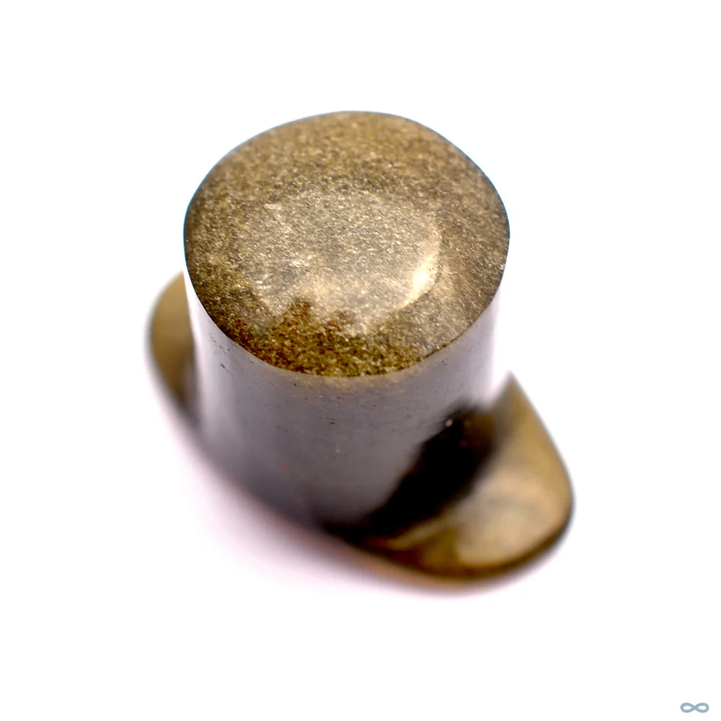 Golden Obsidian Labret in 00g from Oracle - Image 3