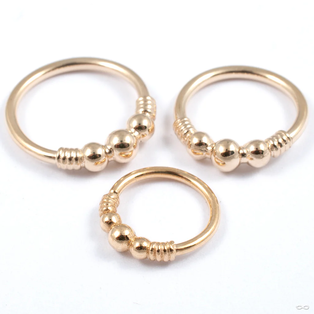 Myla Seam Ring in Gold from BVLA - Image 5