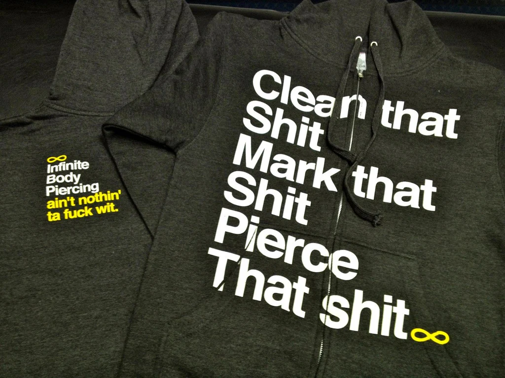 "Pierce that Shit" Hoodie - Image 3