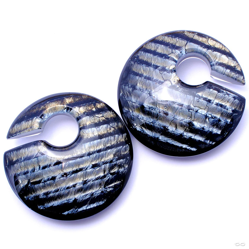 Small Iridescent Eclipse Weights from Gorilla Glass - Image 3