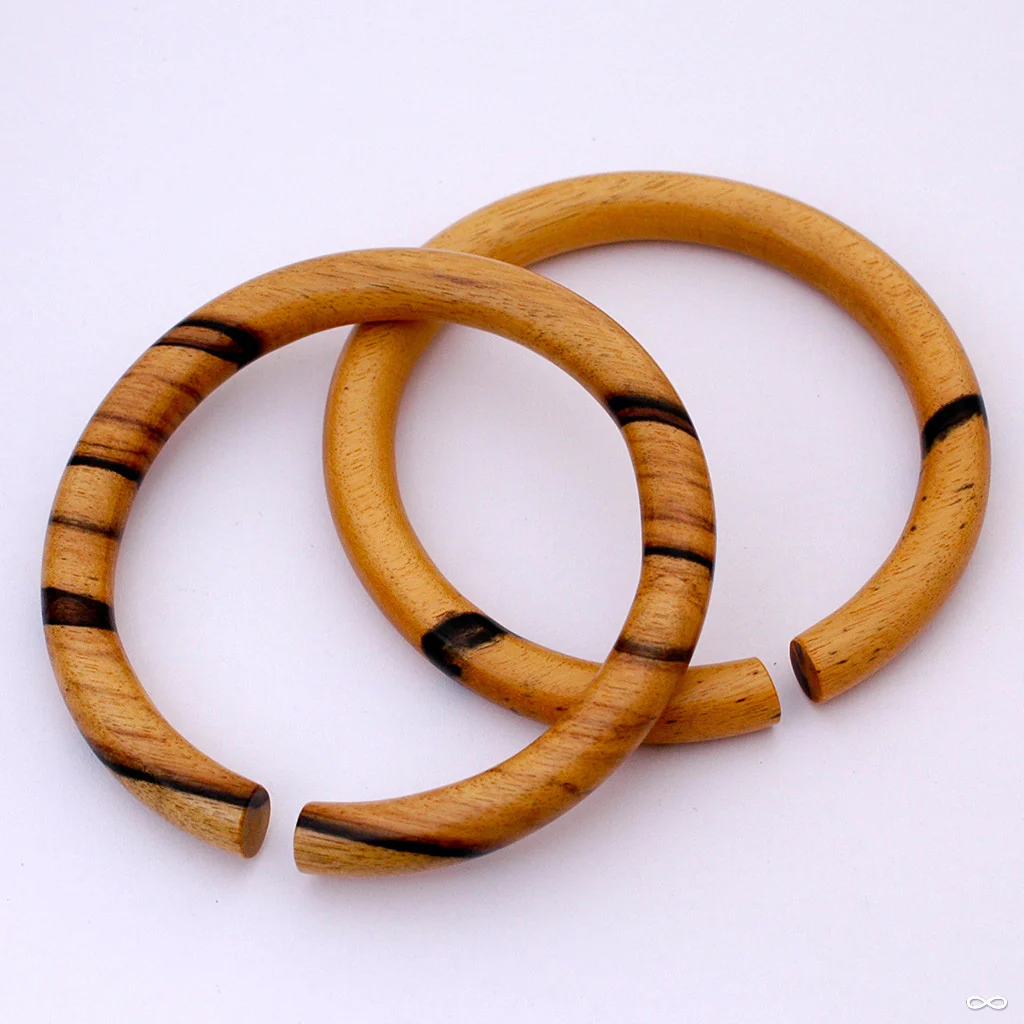 Tiger Ebony Rings from Diablo Organics - Image 3